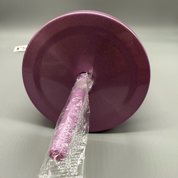 Dunkin'  24oz Stainless Sipper Tumbler with Straw Iridescent PINK - NWT - Picture 3 of 4